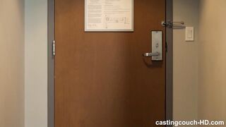 Solana a fiatal néger kiscsaj a castingon járt