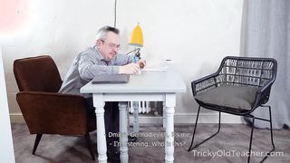 A tanárbácsi durva pöcse