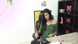 Amatőr latin amerikai tini hölgyemény castingja