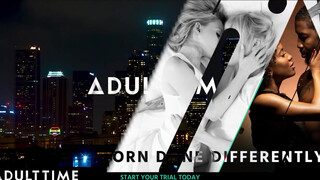 Adult Time - Szőrös pinás fiatal spiné lovagol