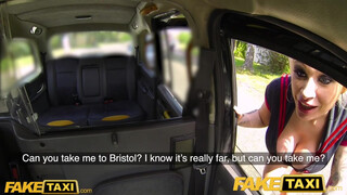 Fake Taxi - Sophie Anderson az óriás didkós világos szőke milf