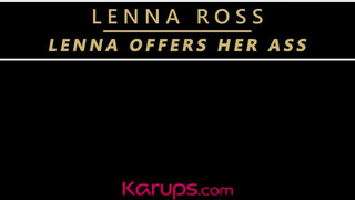 Lenna Ross popókája megkúrva