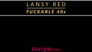 Lansy Red a bombázó 40 éves milf