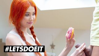 Gisha Forza méretes didkós vörös bombe egy fánkot érő durva dugásért