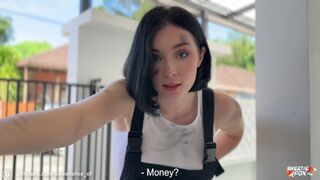 Formás autószerelő tini cidázza durván és kap arconlövés pov-ból